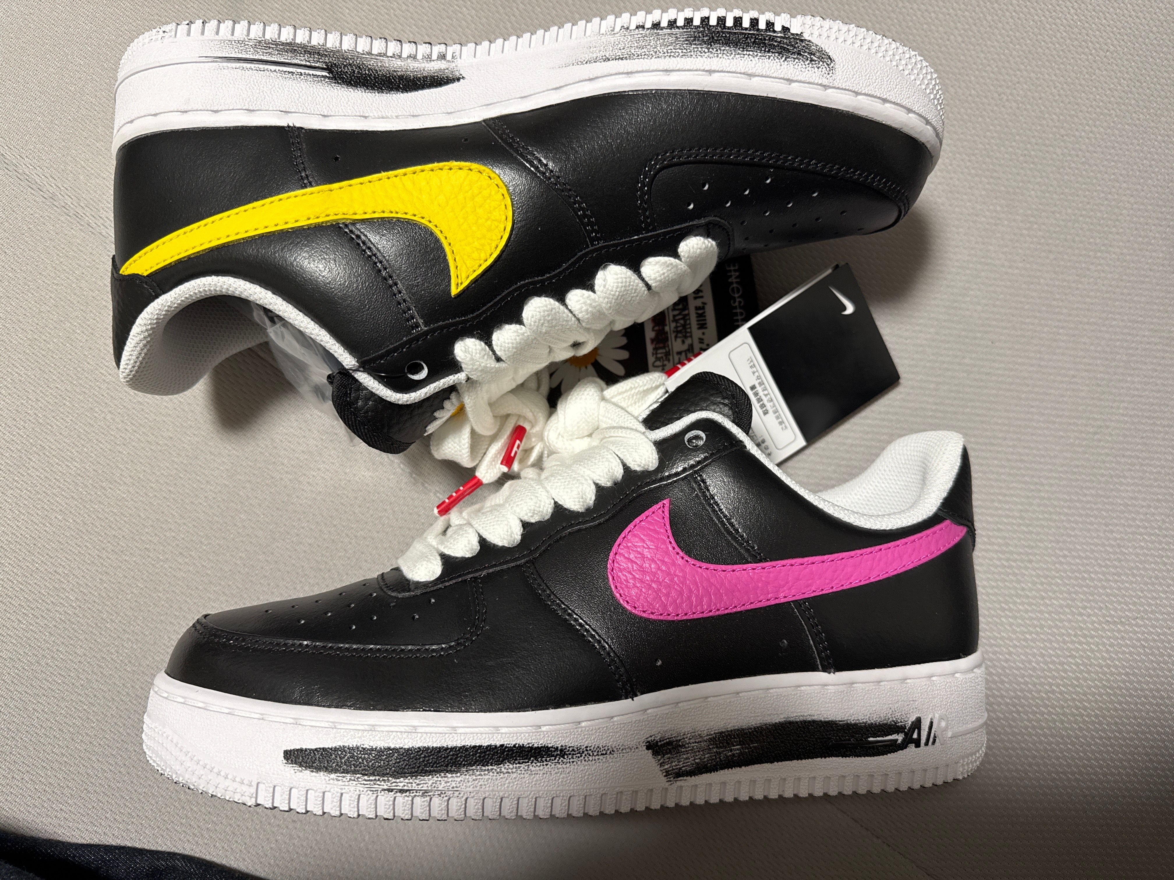 PEACEMINUSONE × Nike Air Force 1 Low '07 Para-Noise 3.0 "Black and Multi-Color" / G-DRAGON