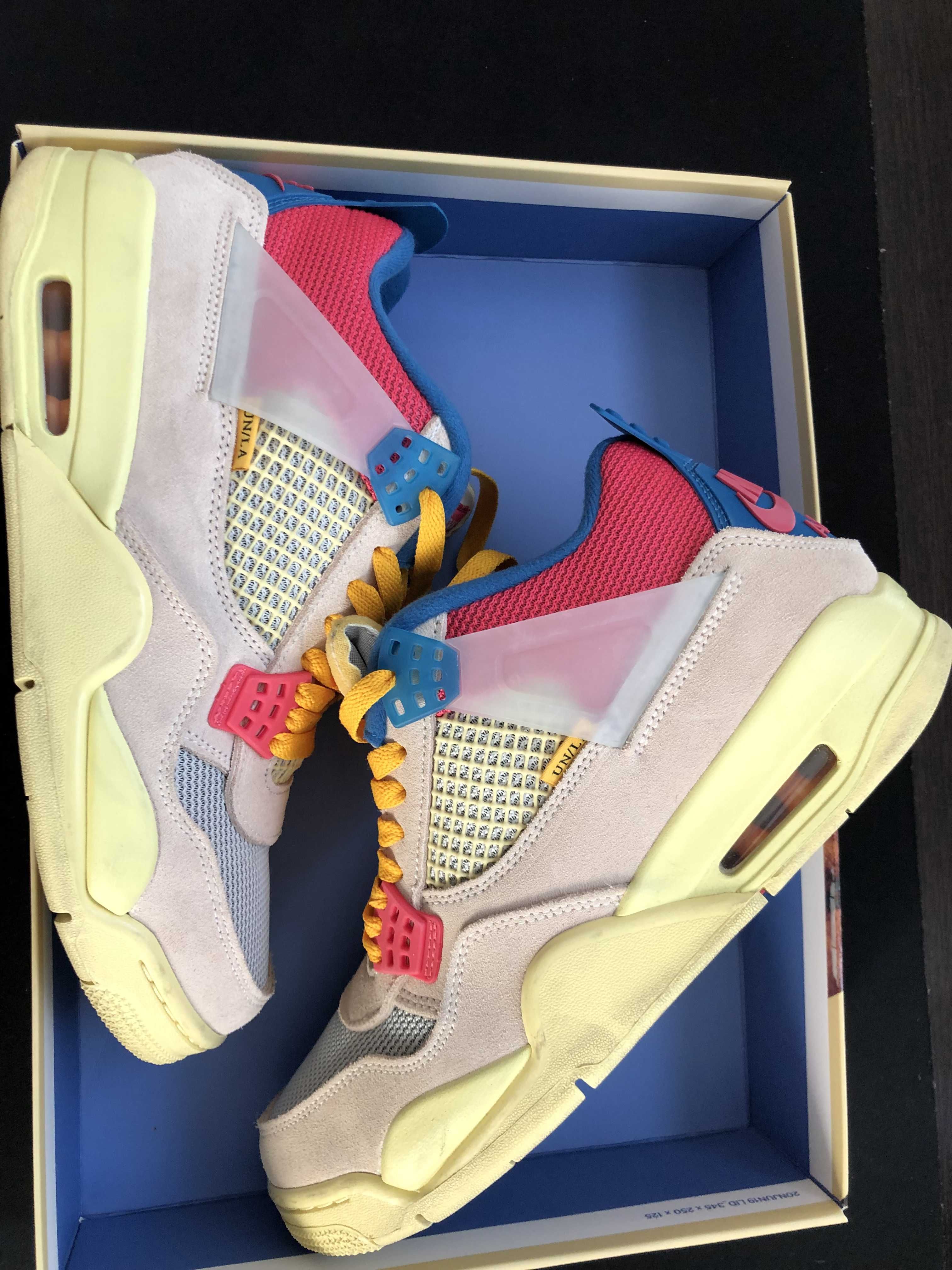 UNION × Nike Air Jordan 4 SP "Guava Ice/Light Fusion Red"