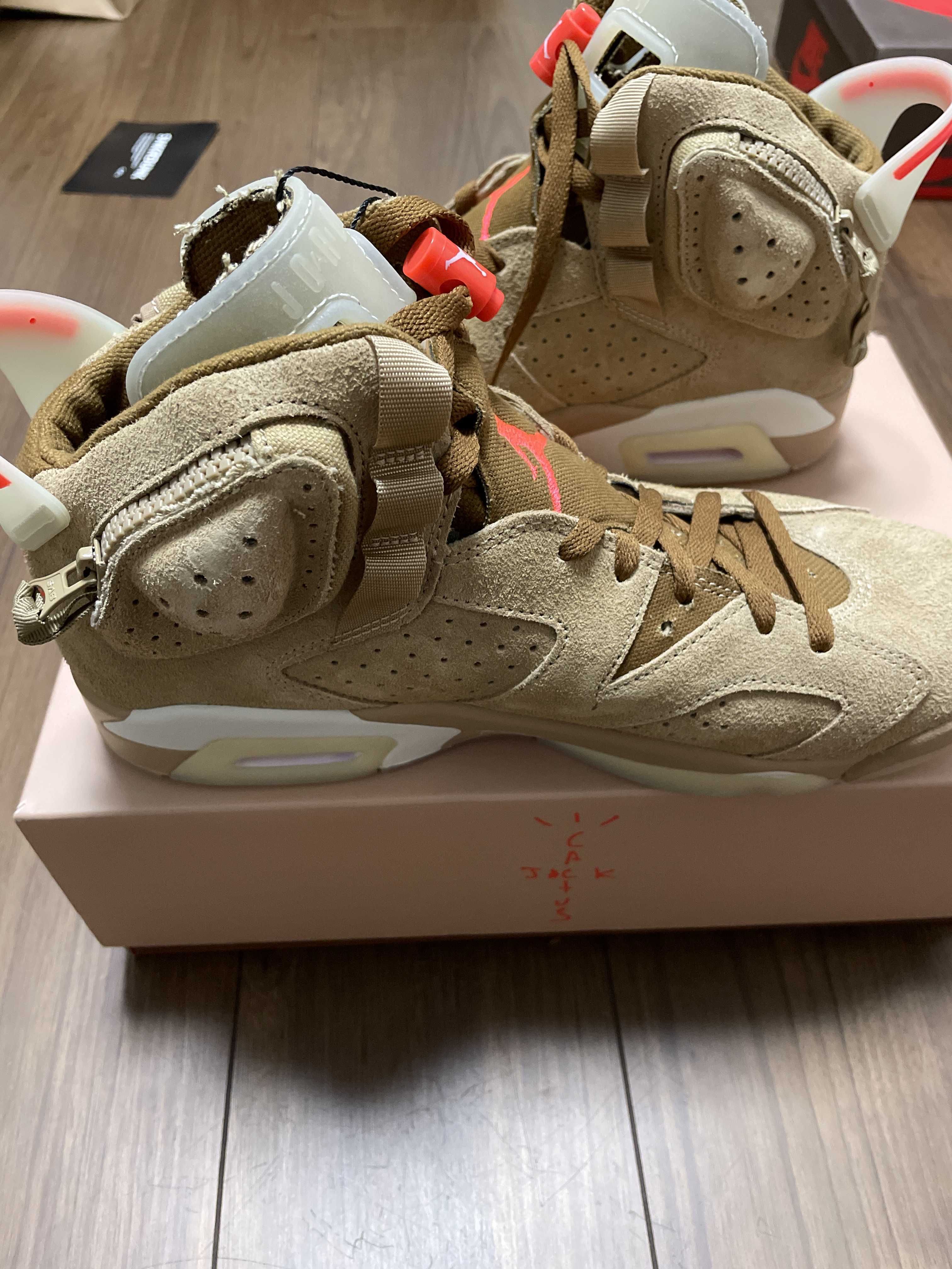 Travis Scott × Nike Air Jordan 6 "British Khaki"