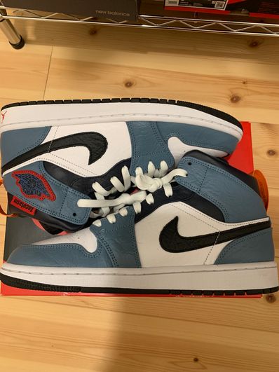 FACETASM × Nike Air Jordan 1 Mid "White/Navy"