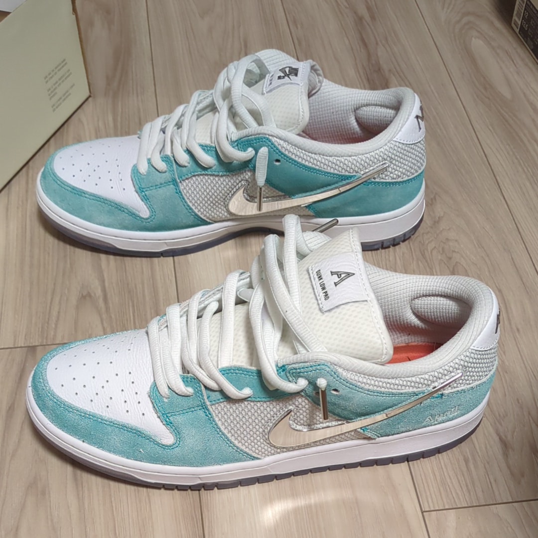 APRIL SKATEBOARDS × Nike SB Dunk Low Pro QS "White and Multi-Color"