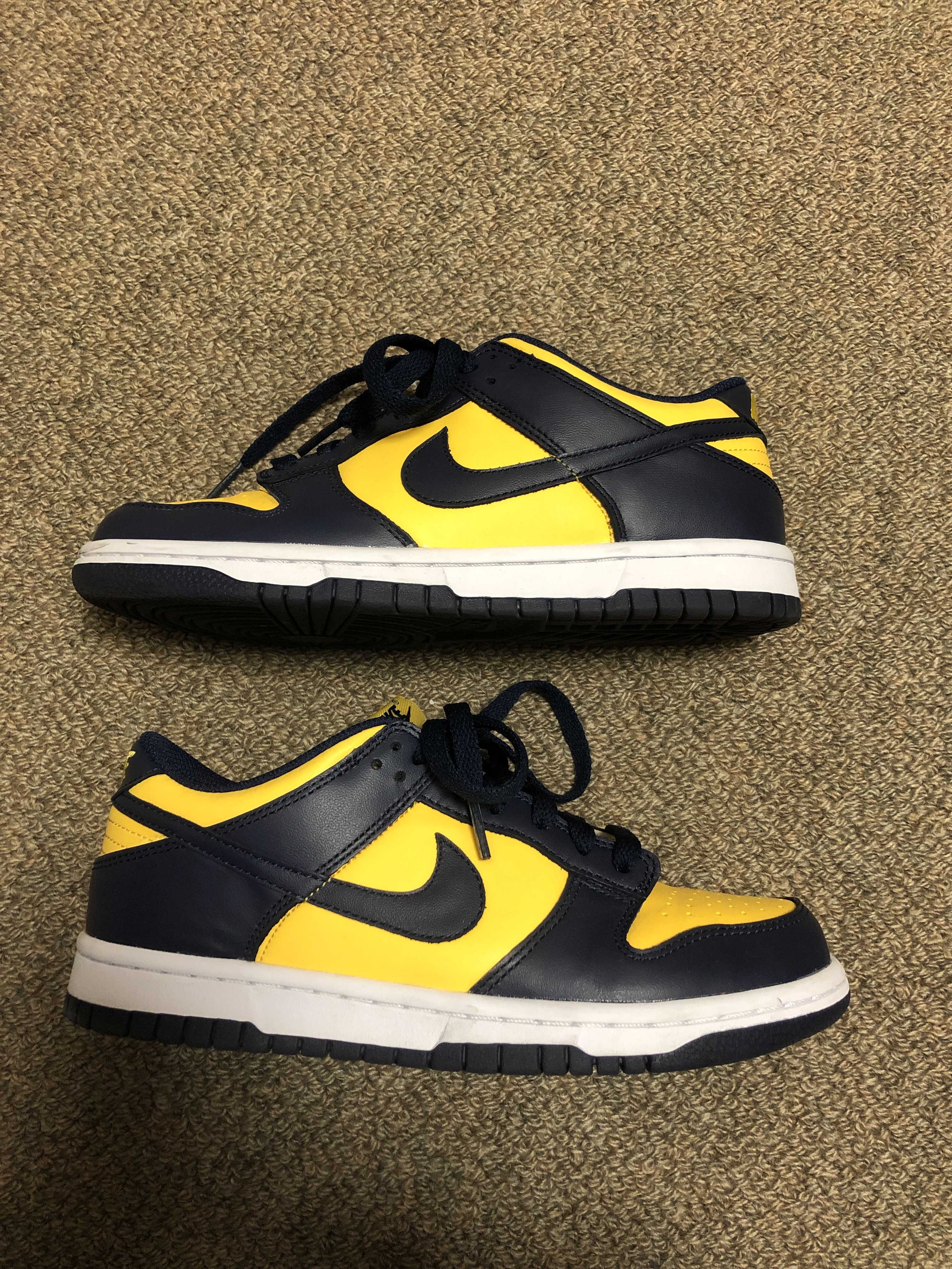 NIKE GS DUNK LOW "MICHIGAN"