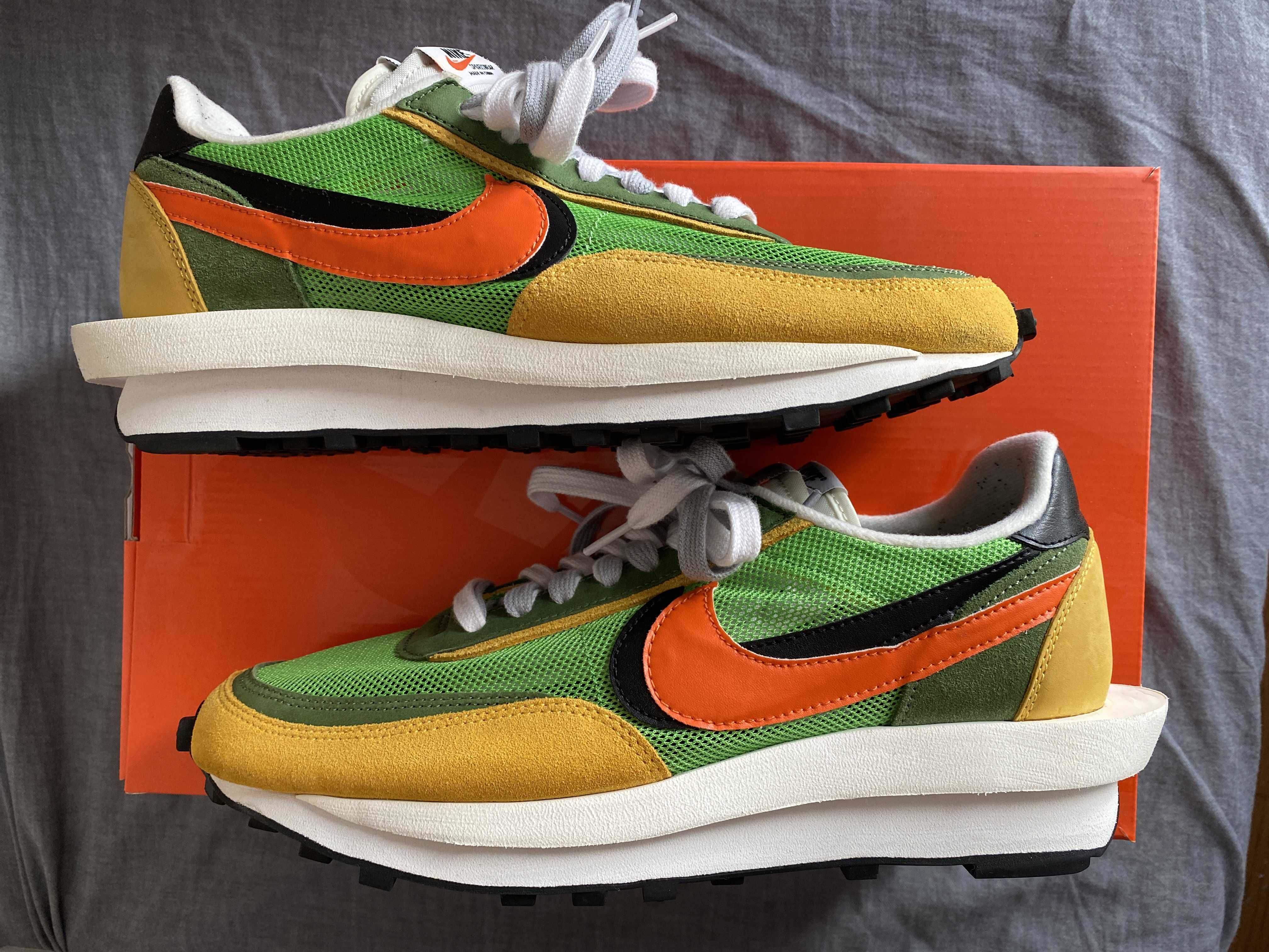 sacai × Nike LDV Waffle "Green"