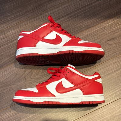 Nike Dunk Low SP "White and University Red"