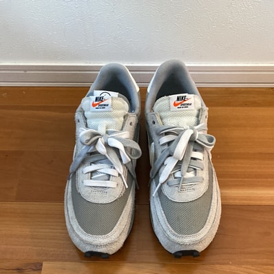 fragment design × sacai × Nike LD Waffle "Light Smoke Grey"