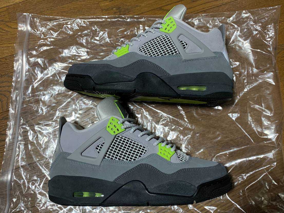 NIKE AIR JORDAN 4 RETRO LE "NEON"
