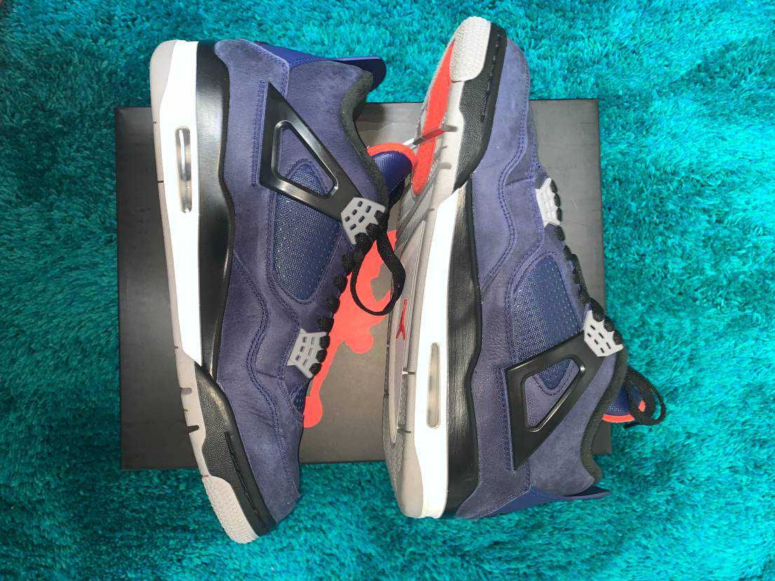 Nike Air Jordan 4 Retro WNTR "Loyal Blue/White/Black"