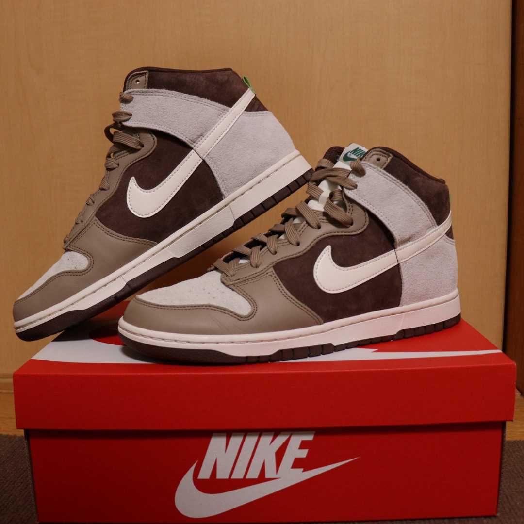 Nike Dunk High PRM "Light Chocolate"