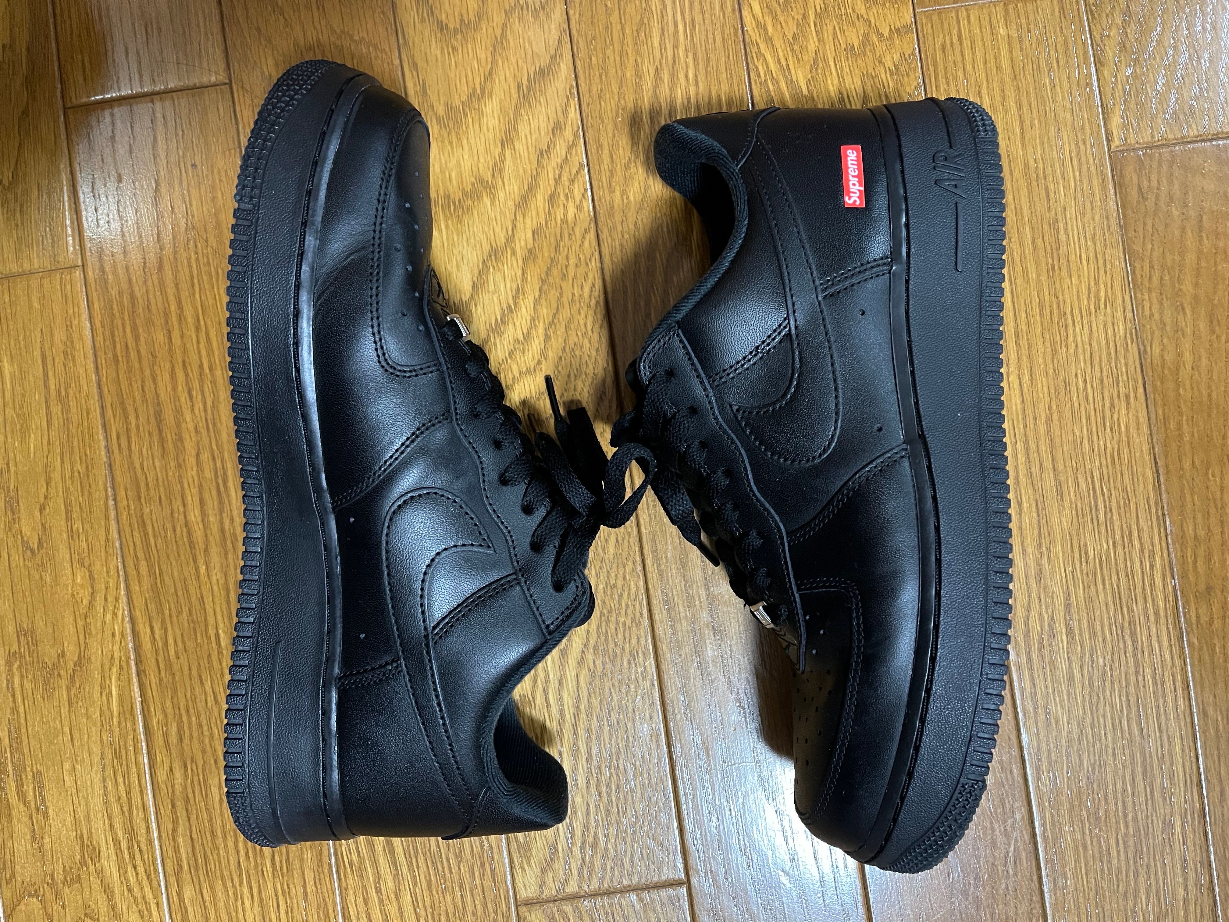 Supreme × Nike Air Force 1 Low "Black"