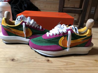 sacai × NIKE LDV WAFFLE "PINE GREEN"