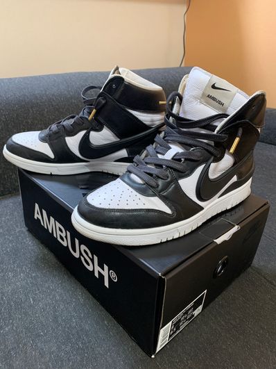 AMBUSH × Nike Dunk High "Black"