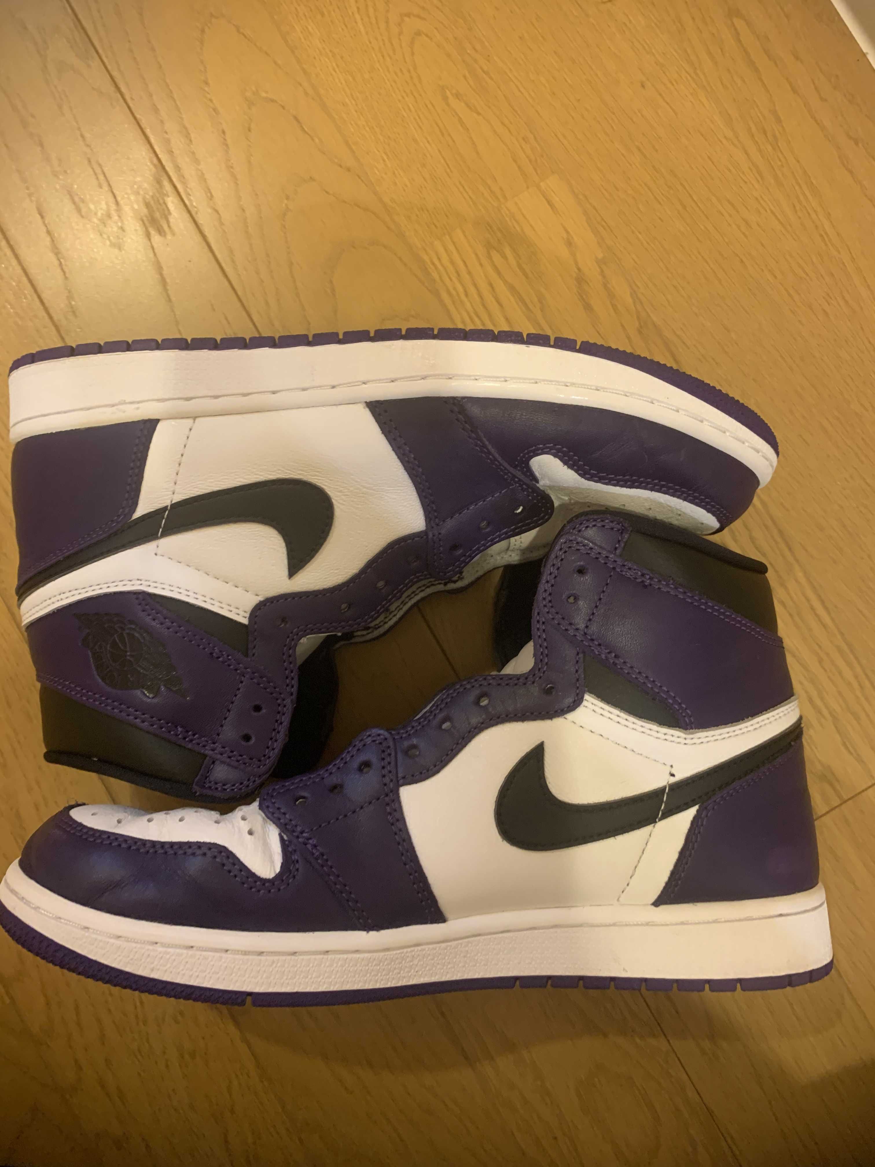 Nike Air Jordan 1 Retro High OG "Court Purple White/Black" (2020)   