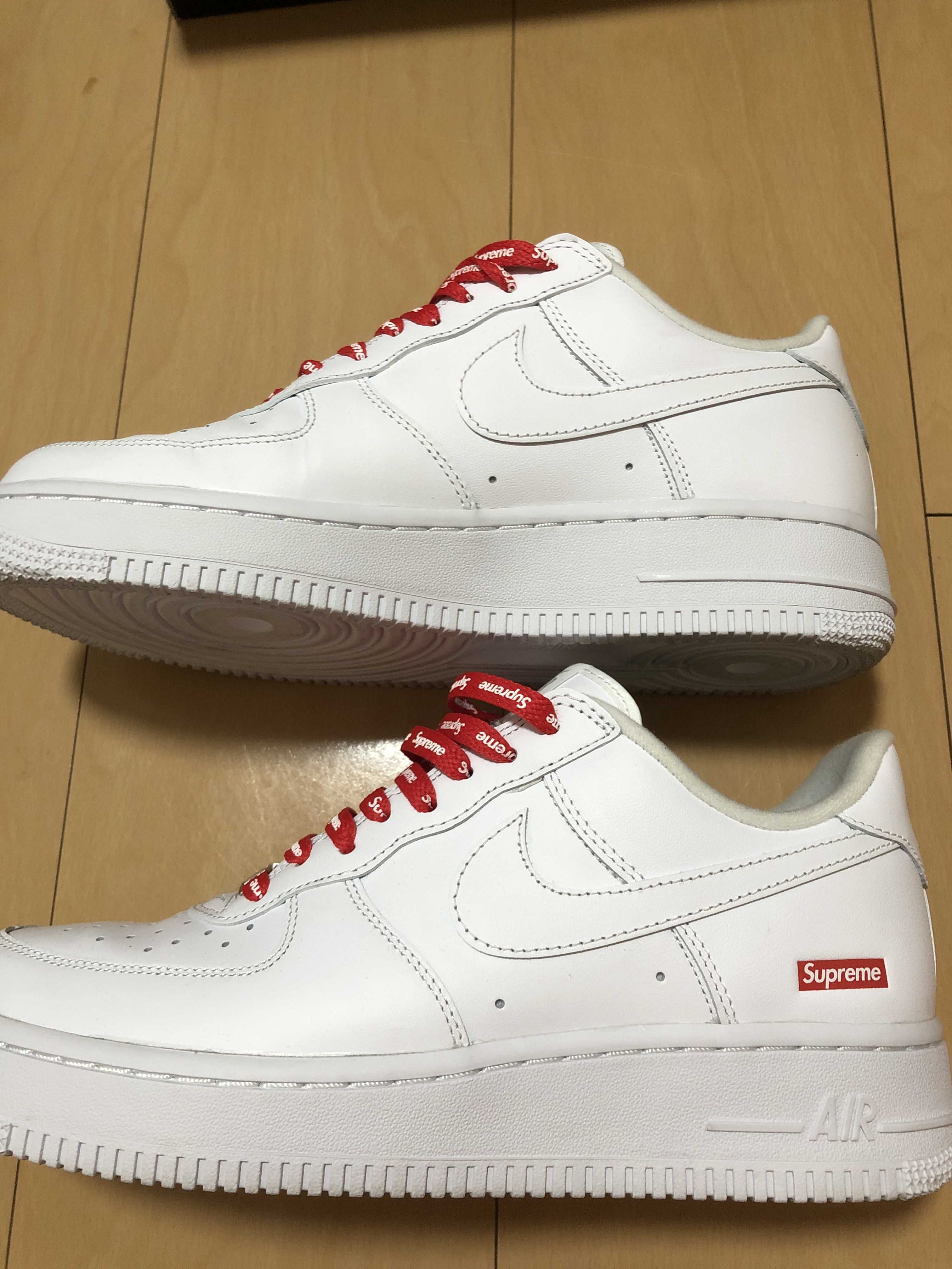 Supreme × Nike Air Force 1 Low "White"