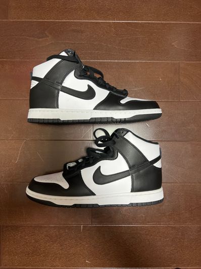Nike Dunk High "Black and White"