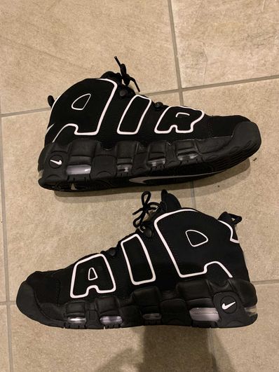 Nike Air More Uptempo "Black/White"(2020)