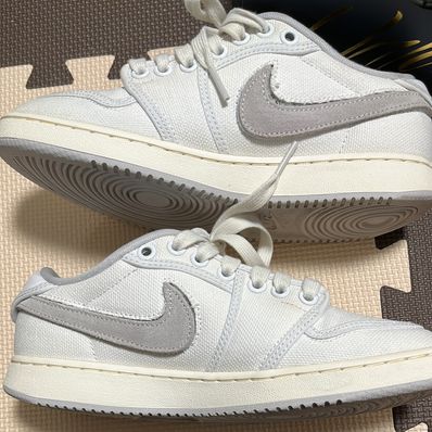 UNION × Nike Air Jordan 1 Low KO "White Canvas"