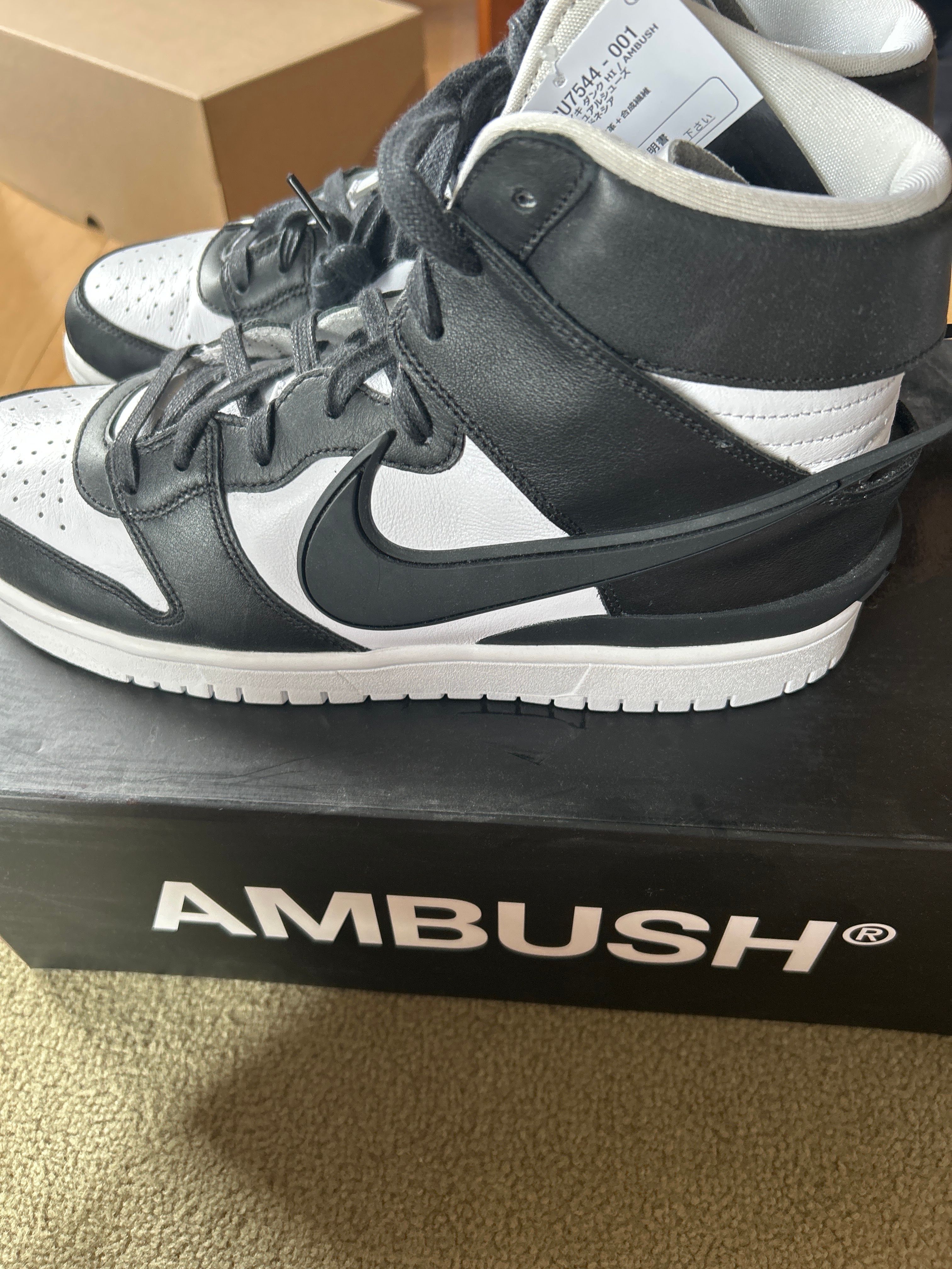 AMBUSH × Nike Dunk High "Black"