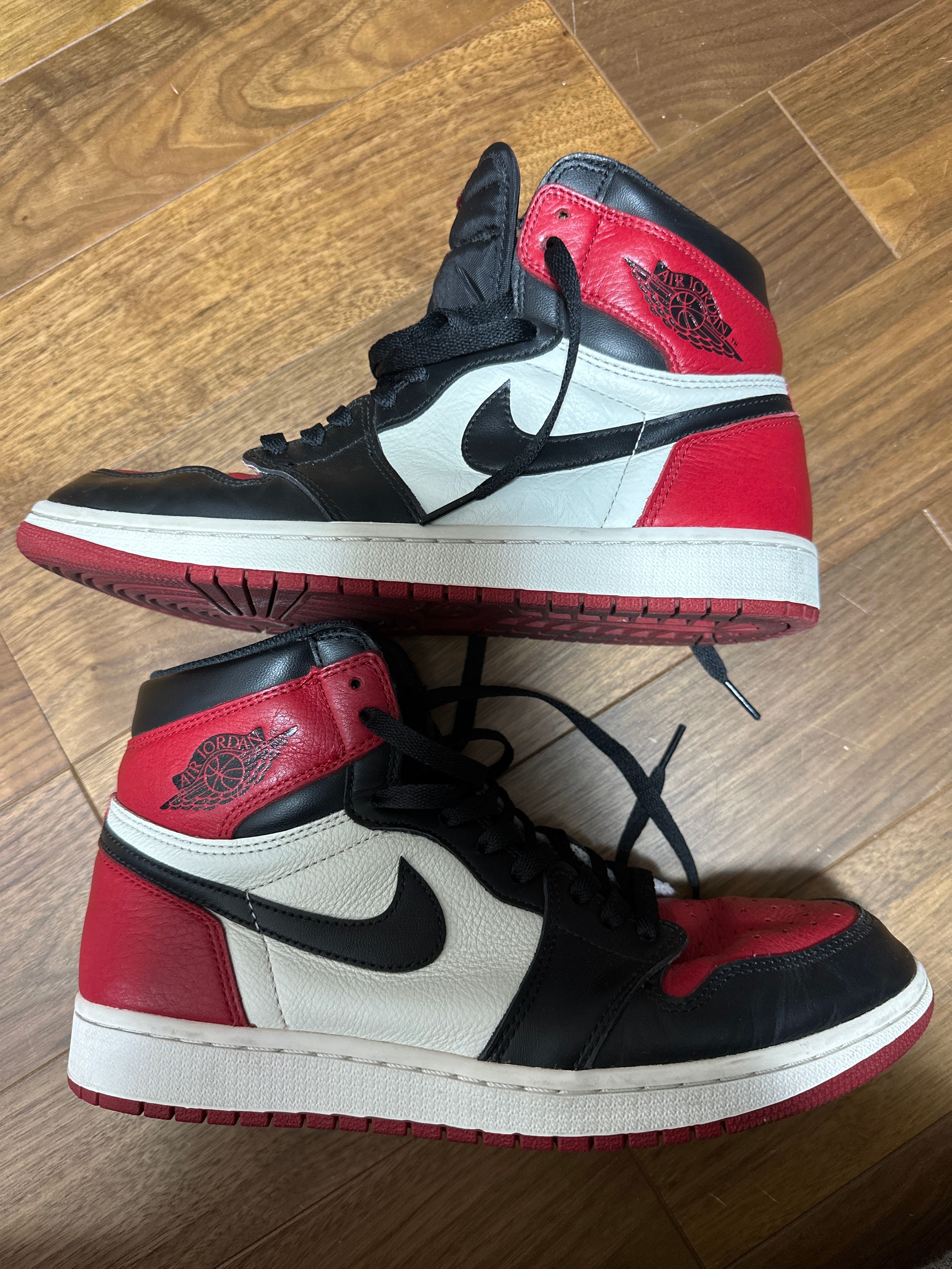 Nike Air Jordan 1 Retro High OG "Bred Toe"