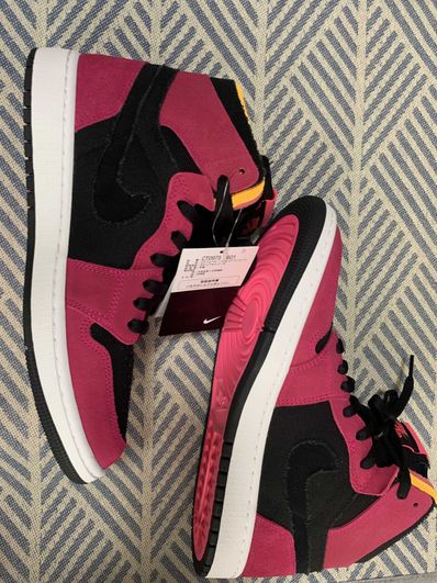 Nike Air Jordan 1 High Zoom Air Comfort "Fireberry"