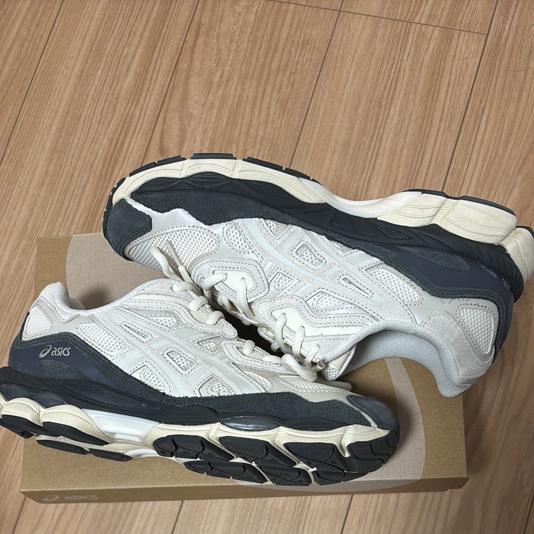 Asics Gel-NYC "White/Smoke Grey"