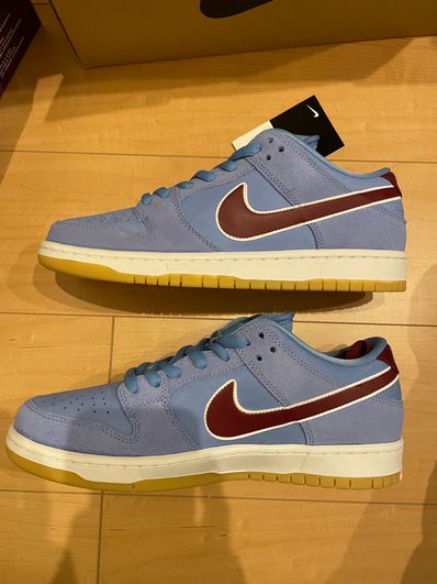Nike SB Dunk Low Pro "Philadelphia Phillies/Valor Blue and Team Maroon"