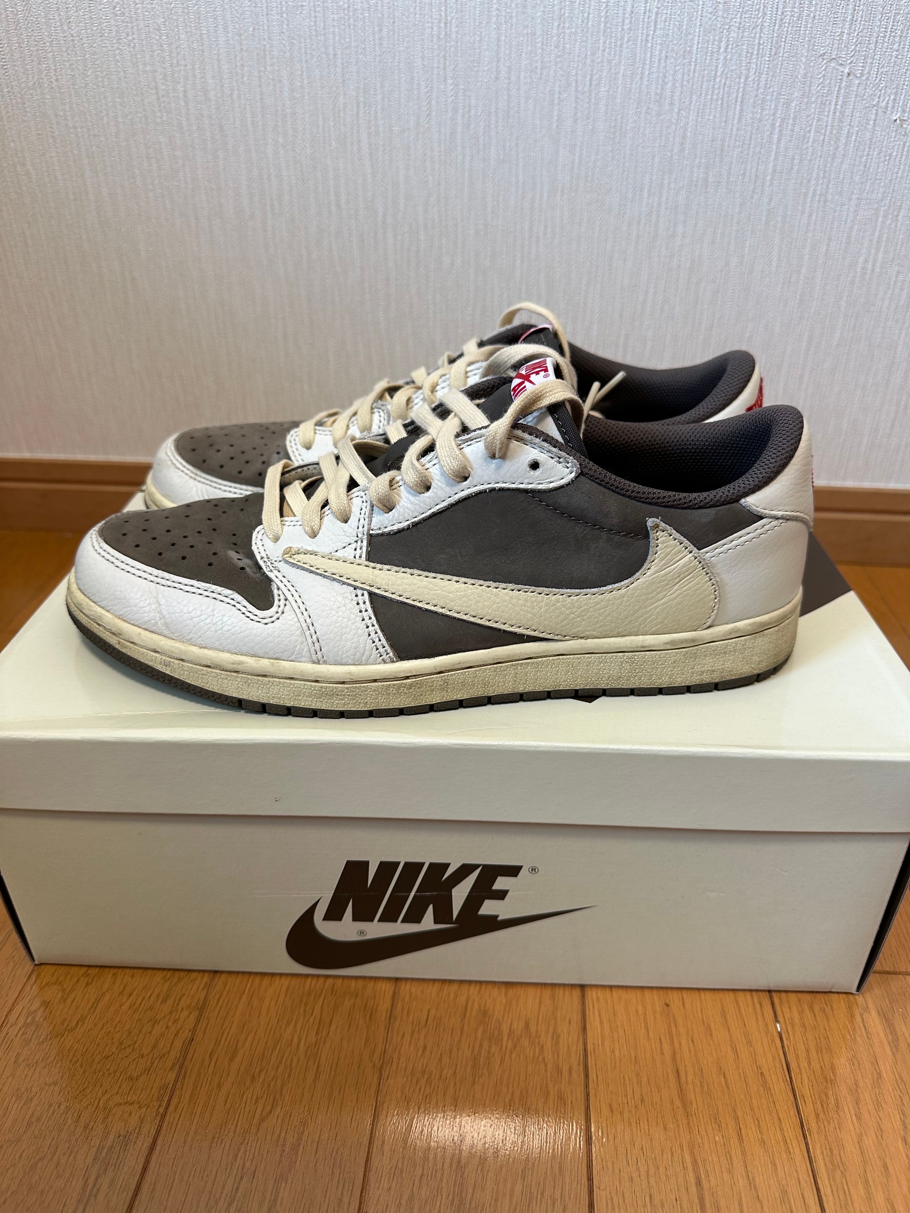 Travis Scott × Nike Air Jordan 1 Low OG SP "Reverse Mocha/Sail and Ridgerock"