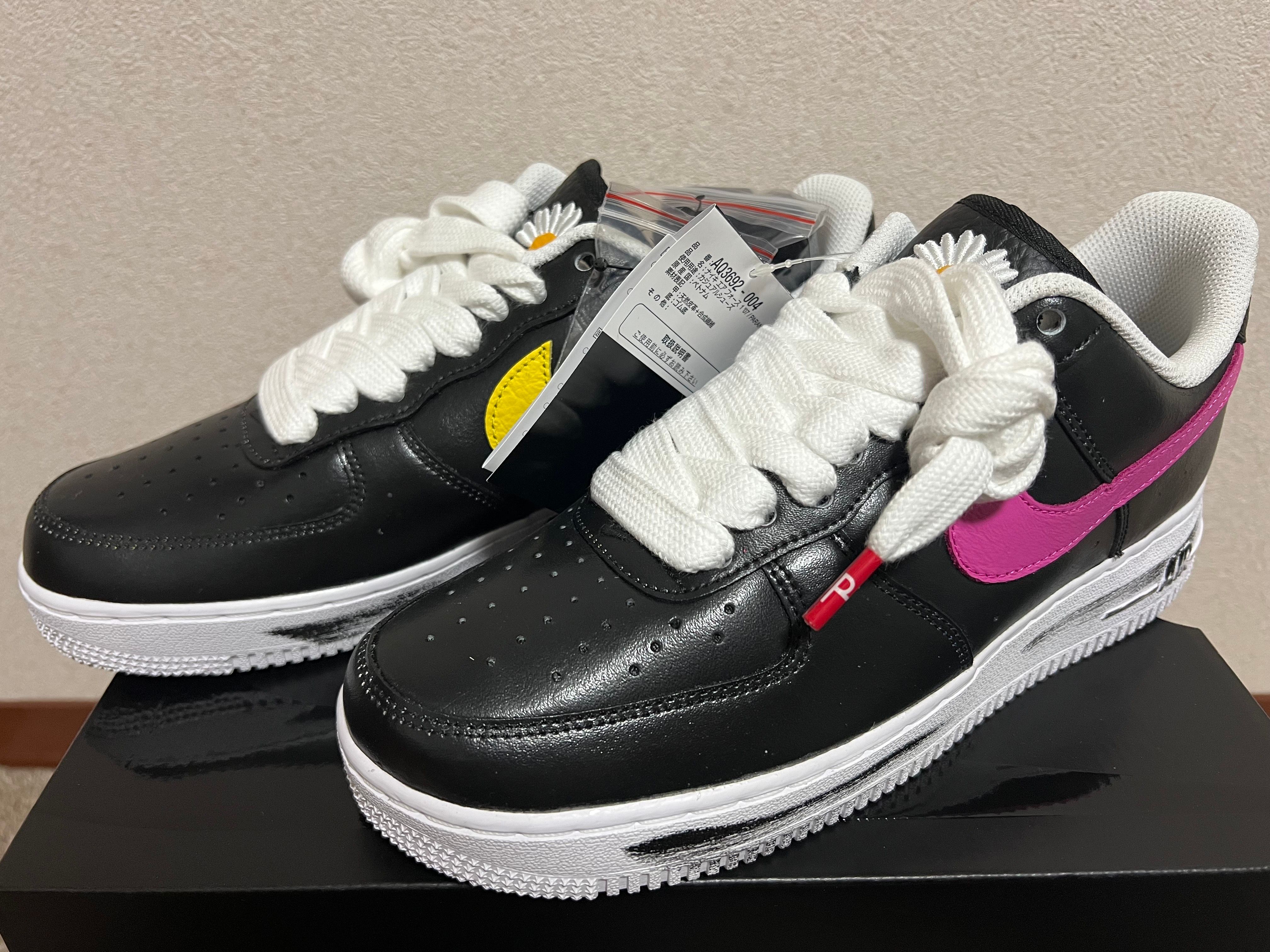 PEACEMINUSONE × Nike Air Force 1 Low '07 Para-Noise 3.0 "Black and Multi-Color" / G-DRAGON