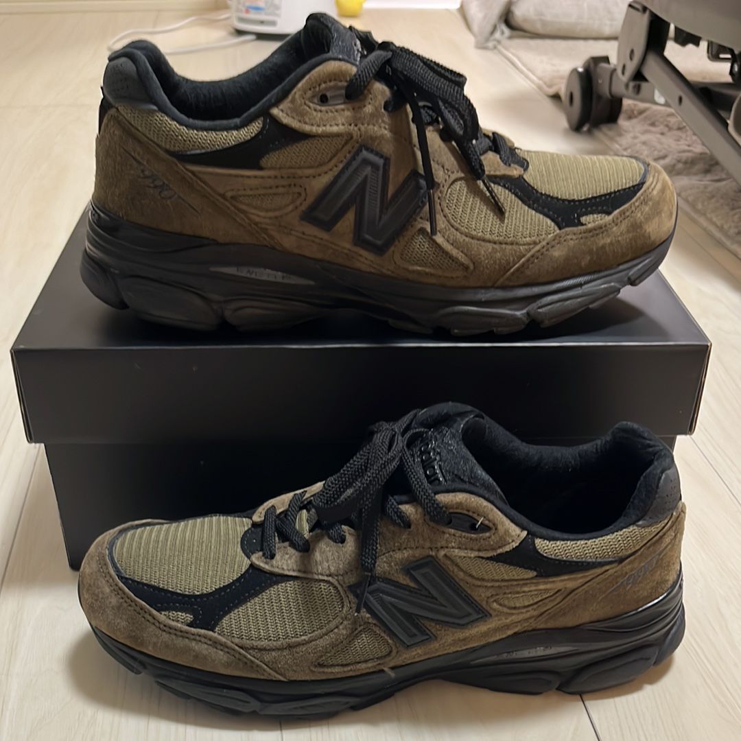 JJJJound × New Balance 990V3 "Slate Black"