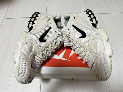 Stussy × Nike Air Zoom Spiridon CG 2 "Fossil/Black"