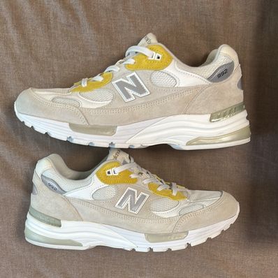 Paperboy × New Balance 992 "Fried Egg"