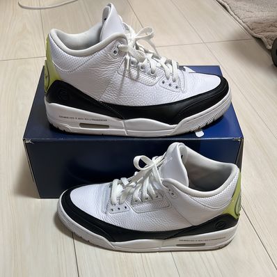 Fragment × Nike Air Jordan 3 "White/Black"