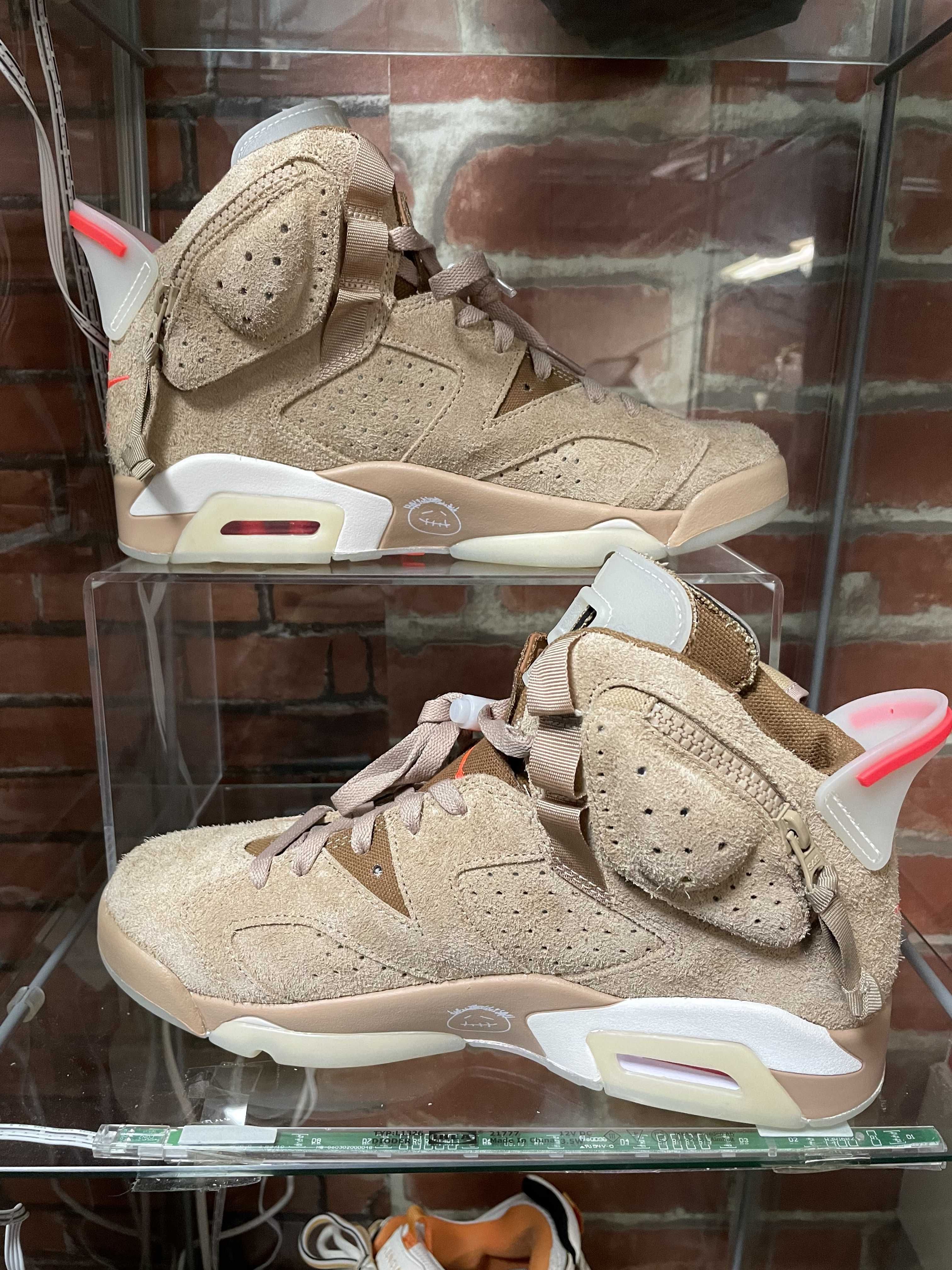 Travis Scott × Nike Air Jordan 6 "British Khaki"