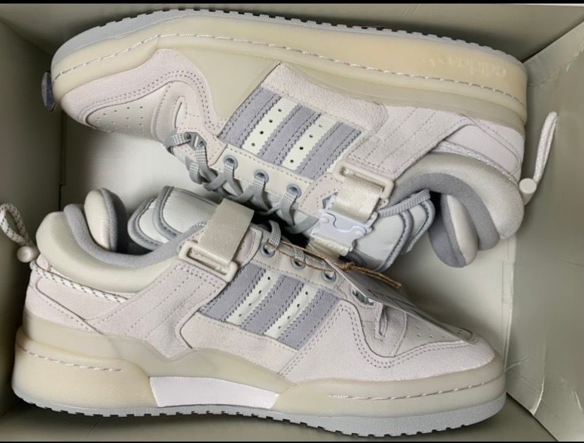 Bad Bunny × adidas Forum Low "White Bunny"