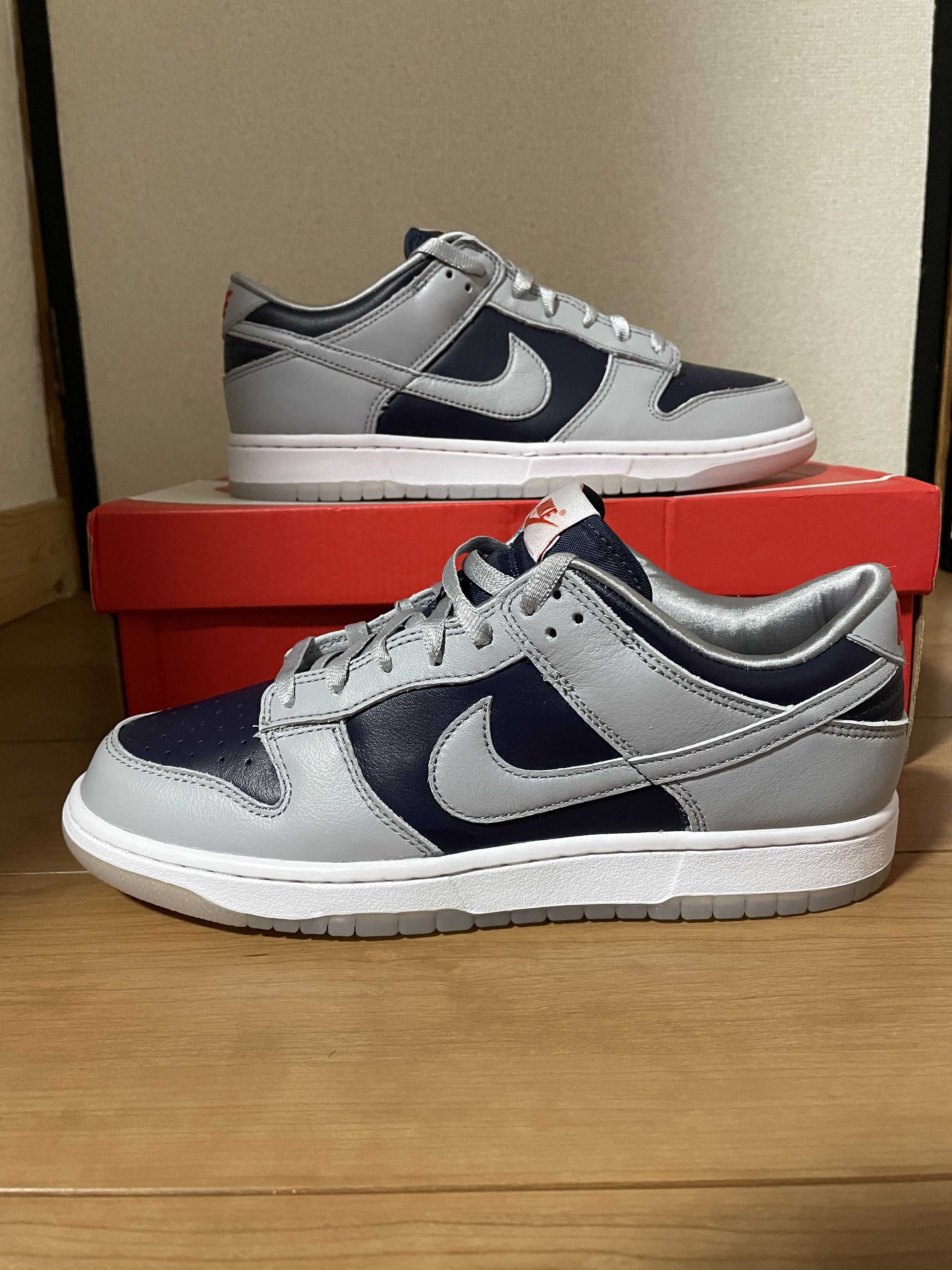 NIKE Women's DUNK LOW "COLLEGE NAVY"