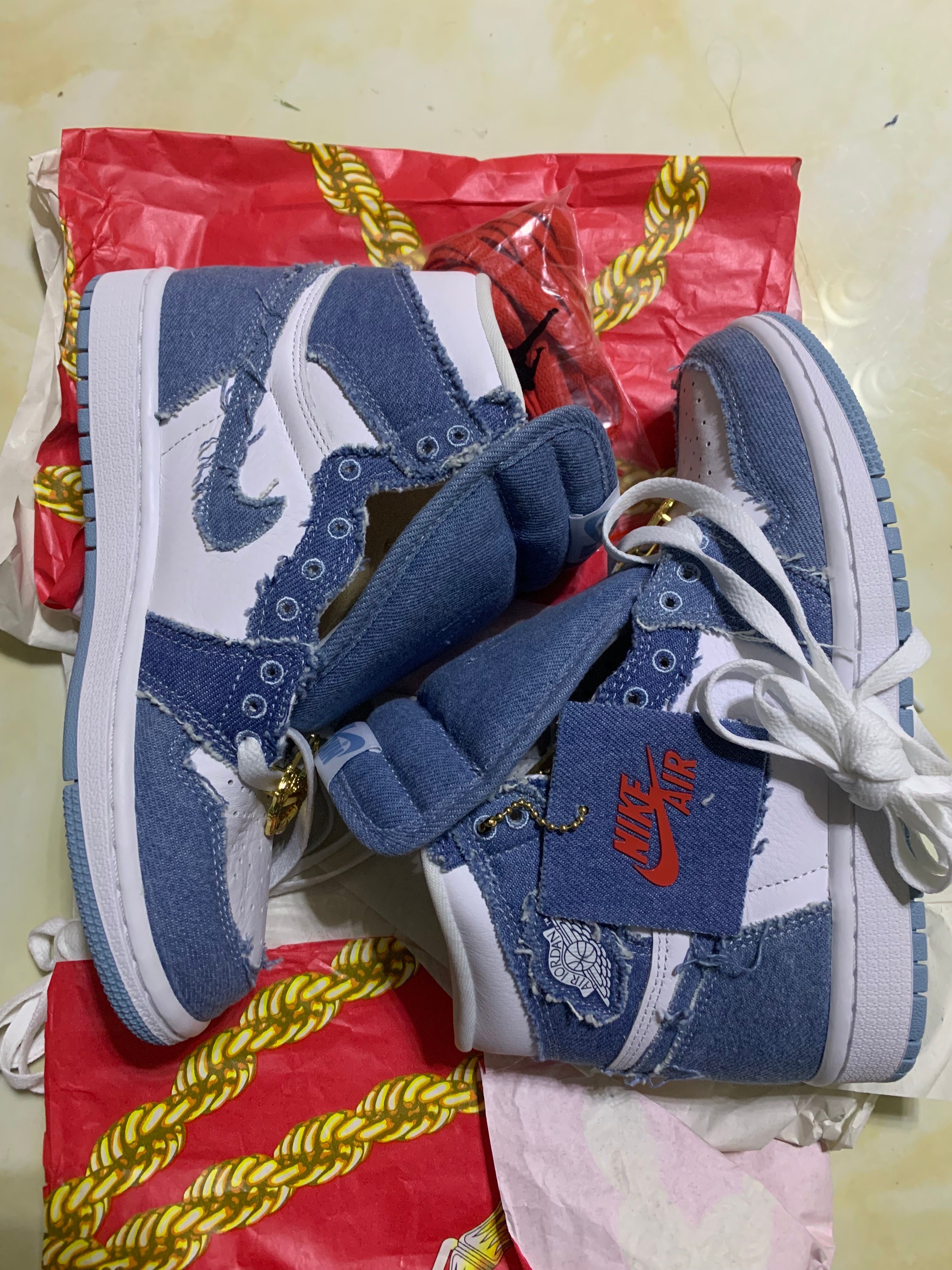 Nike Women's Air Jordan 1 High OG "Denim"