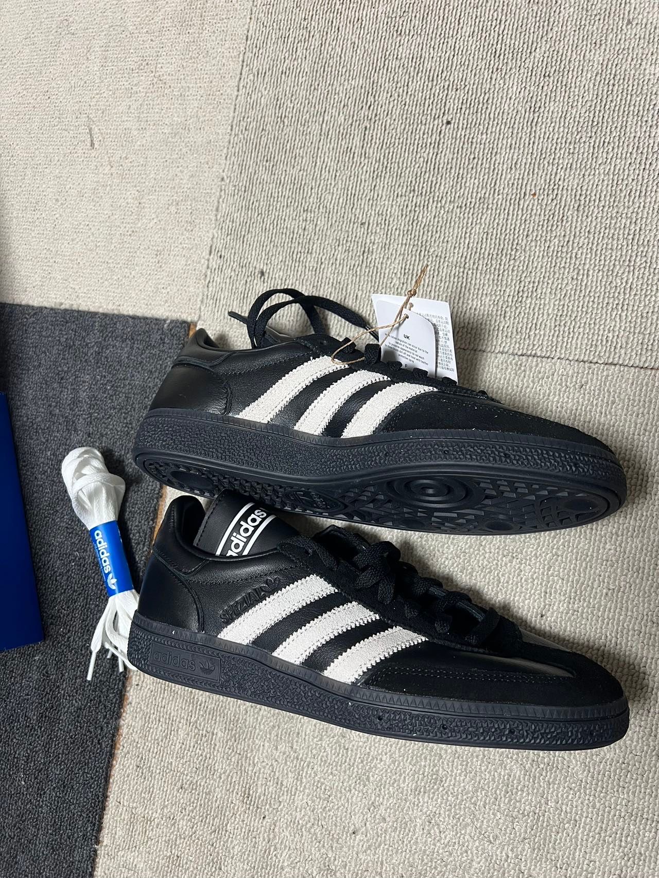 SHUKYU × E-WAX × adidas Handball Spezial "Core Black"