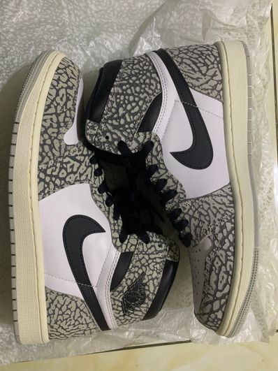 Nike Air Jordan 1 High OG "White Cement/Safari"