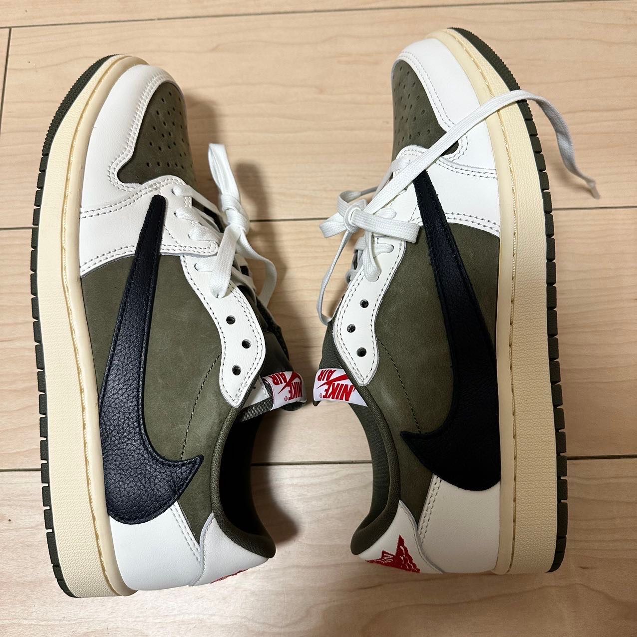 Travis Scott × Nike Air Jordan 1 Low OG SP "Reverse Olive"