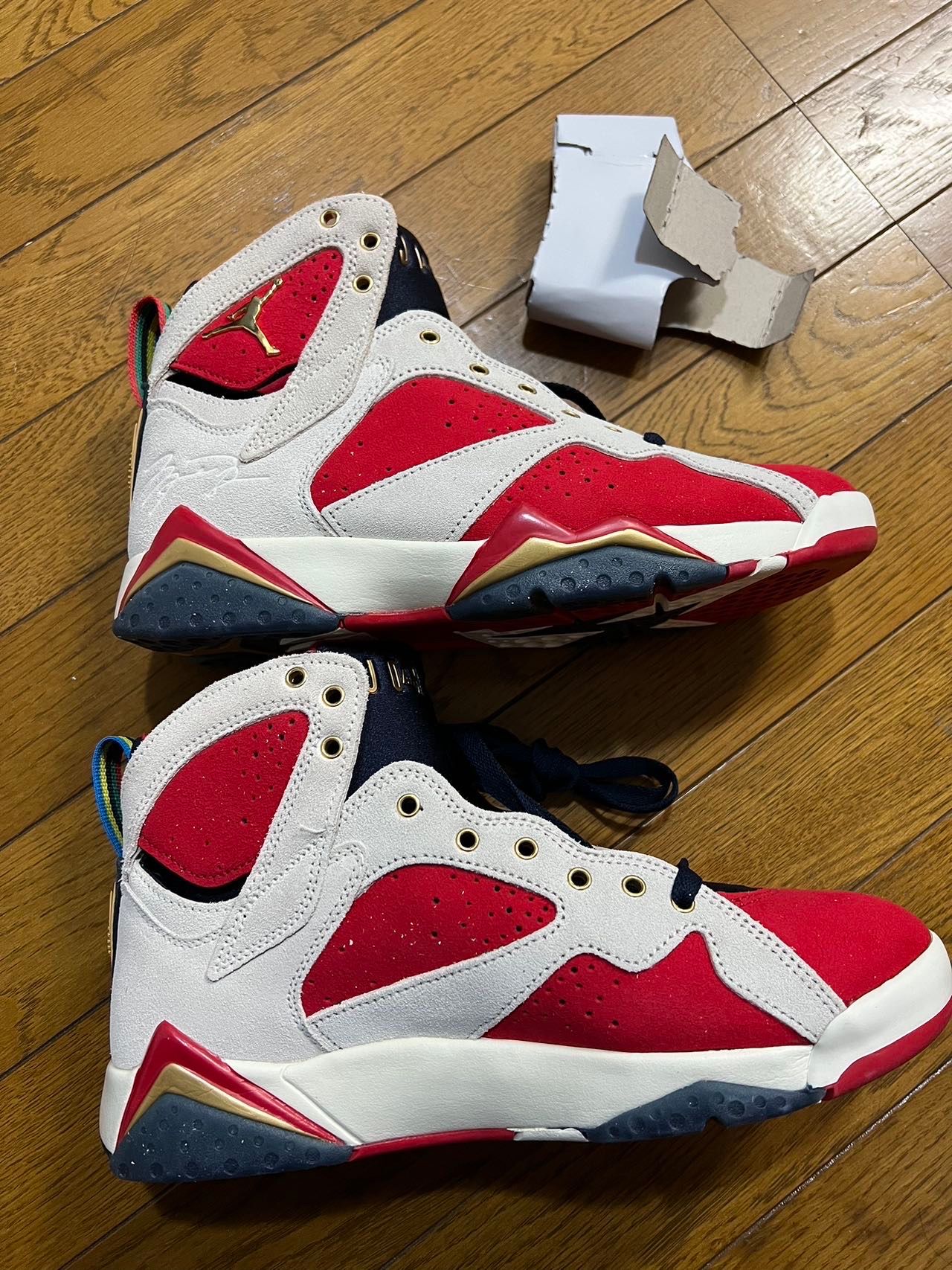 Trophy Room × Nike Air Jordan 7 "True Red and Obsidian"