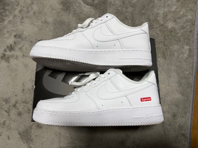 Supreme × Nike Air Force 1 Low "White"