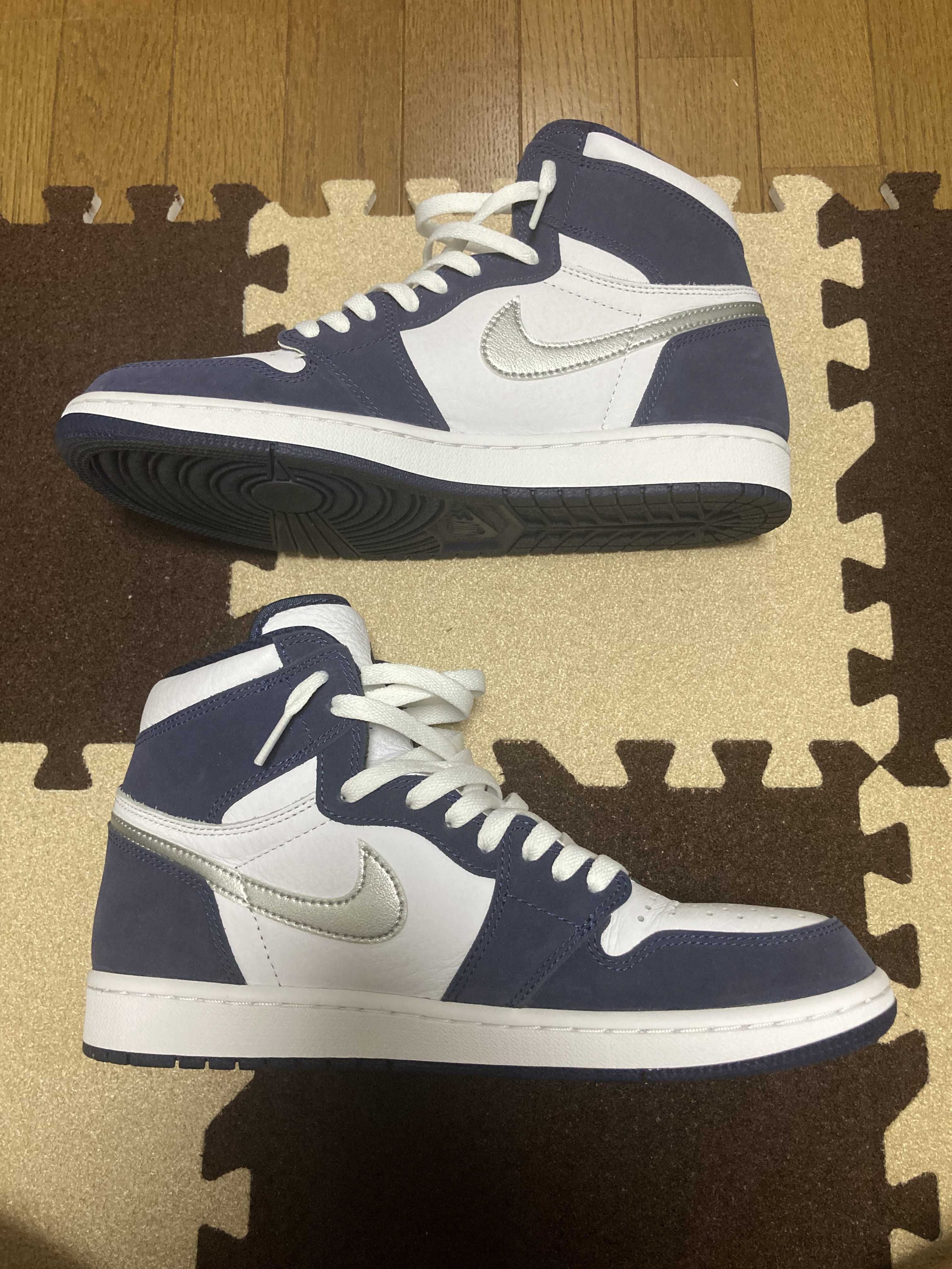 Nike Air Jordan 1 High OG CO.JP "White/Midnight Navy" (2020)(ブリーフケースなし)
