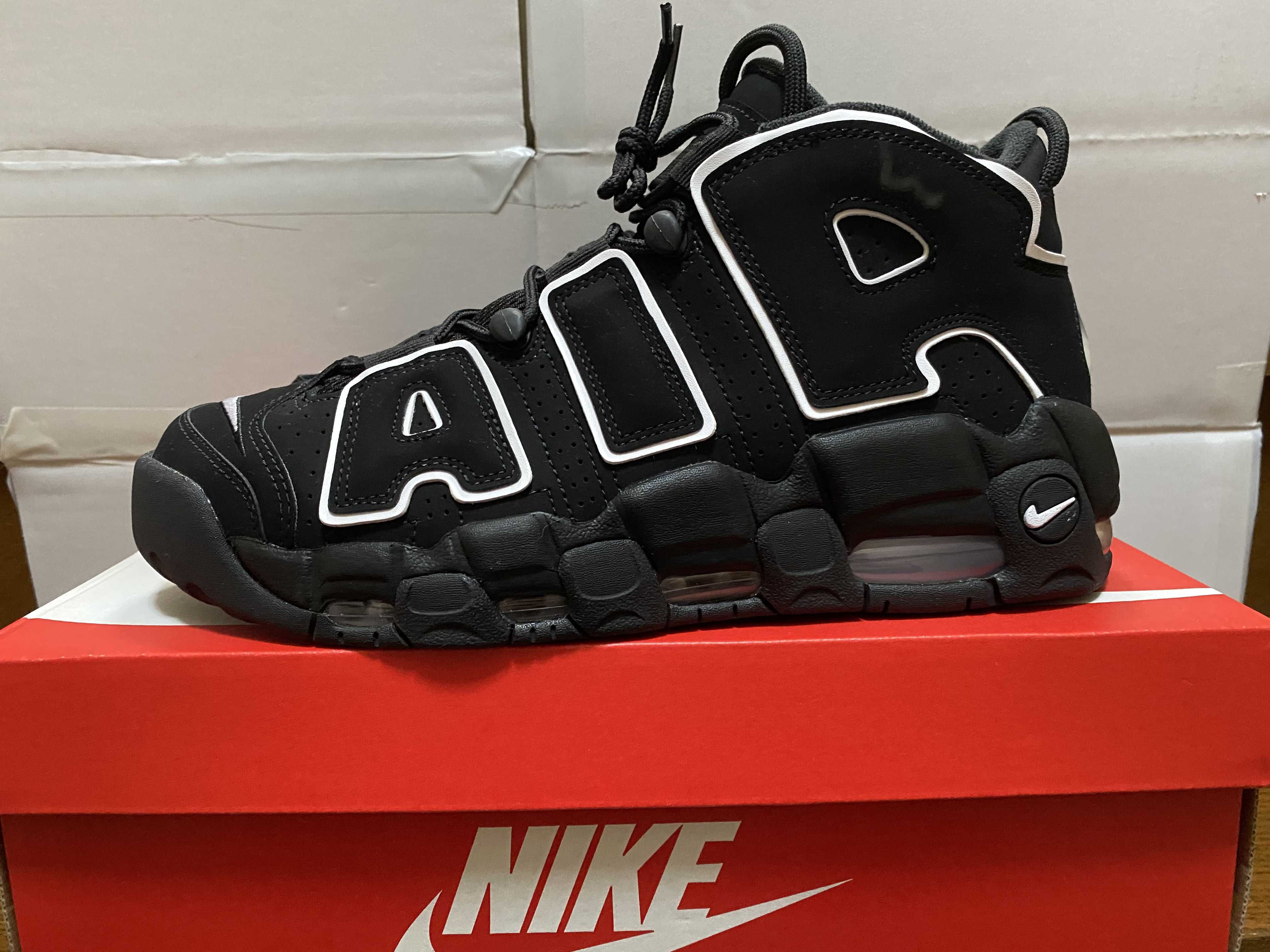 Nike Air More Uptempo "Black/White"(2020)