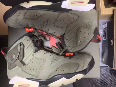 Travis Scott × Nike Air Jordan 6 Retro "Medium Olive"