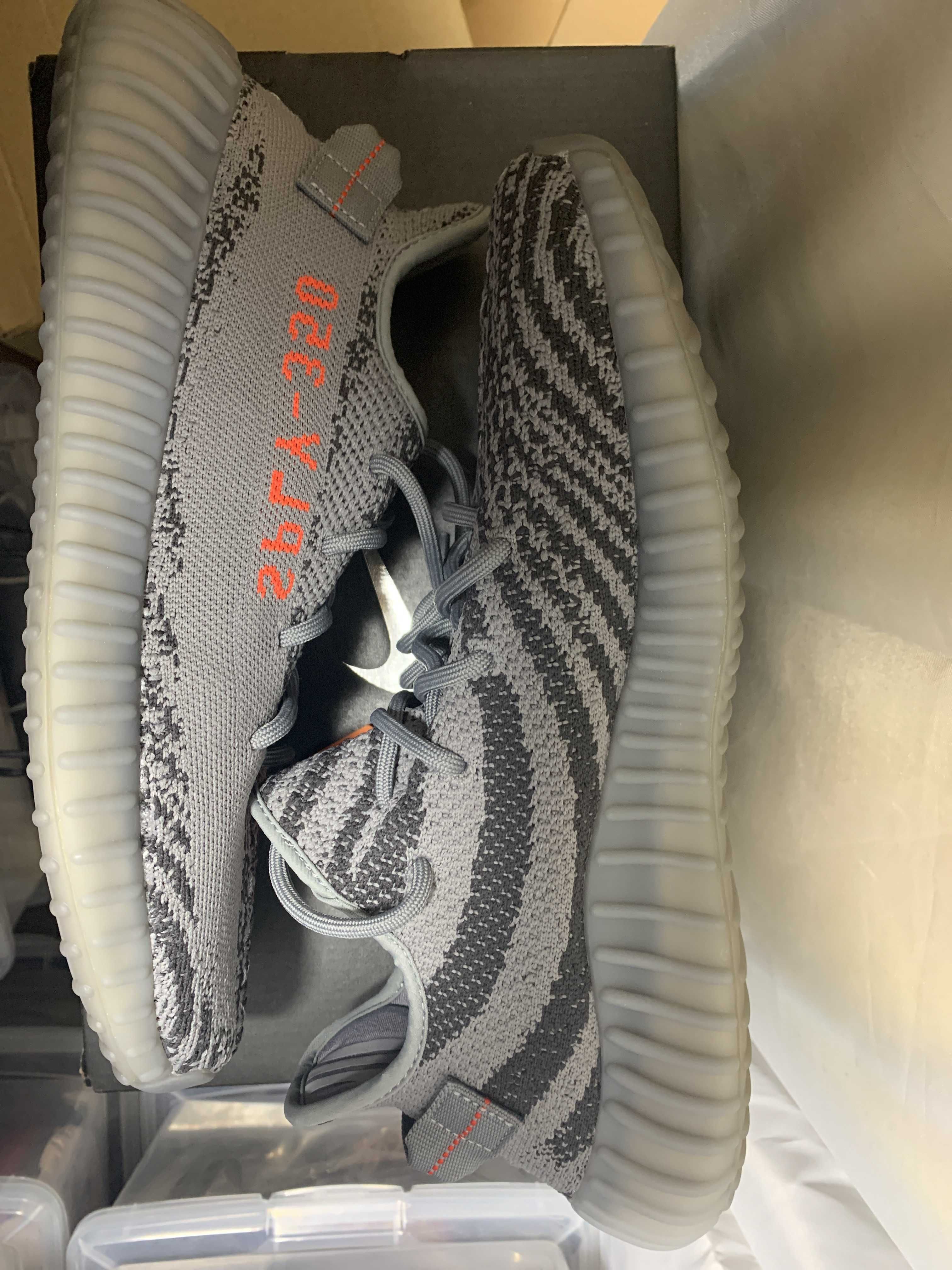 adidas Yeezy Boost 350 V2 "Grey/Bold Orange/DGH Solid Grey"