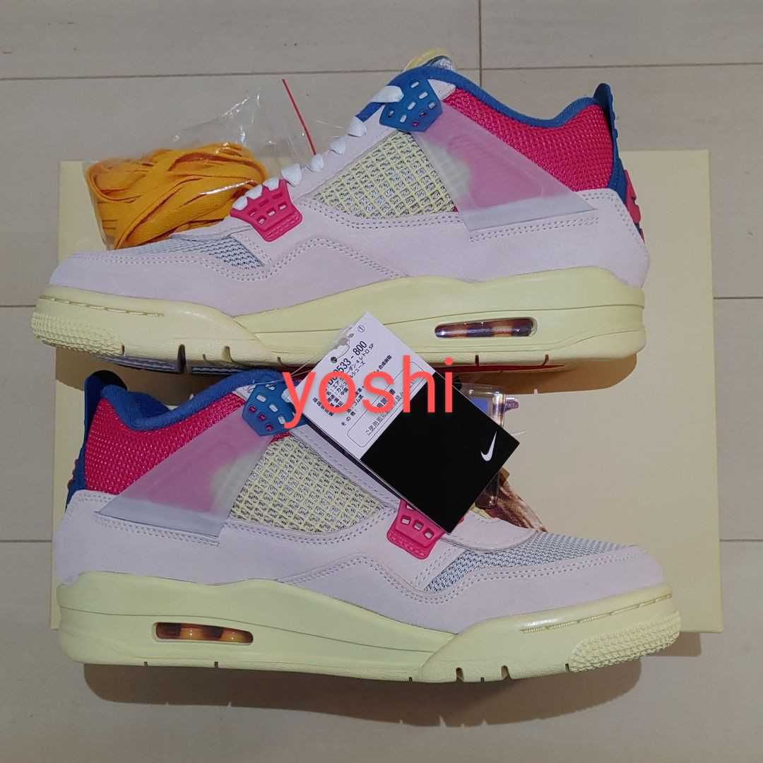 UNION × Nike Air Jordan 4 SP "Guava Ice/Light Fusion Red"