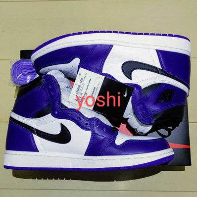 Nike Air Jordan 1 Retro High OG "Court Purple White/Black" (2020)