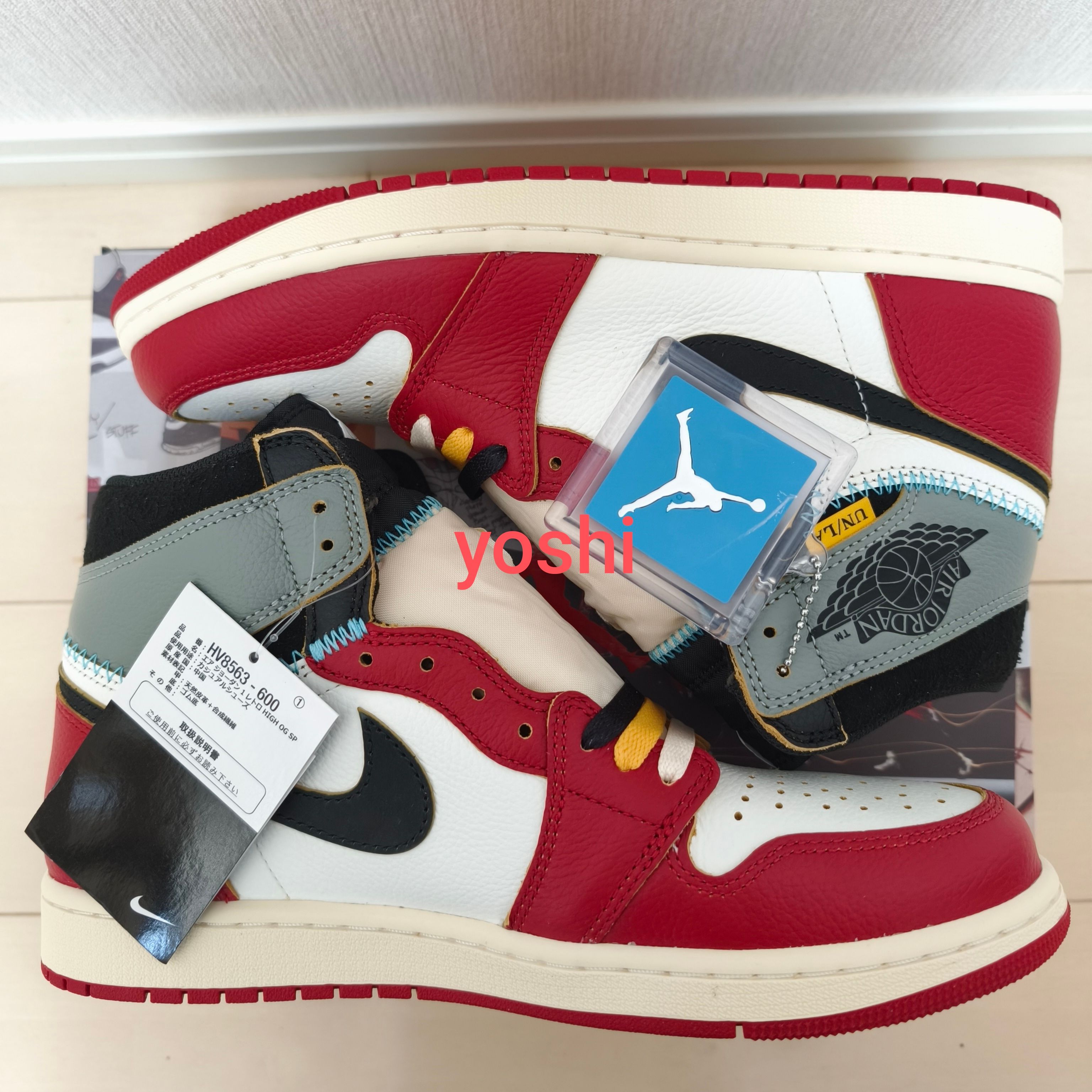 UNION × Nike Air Jordan 1 Retro High OG "Chicago/Shadow"