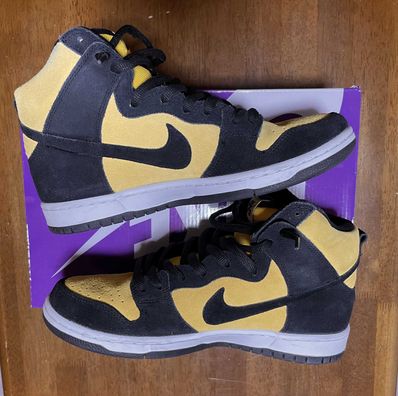 NIKE SB DUNK HIGH "MAIZE AND BLACK"