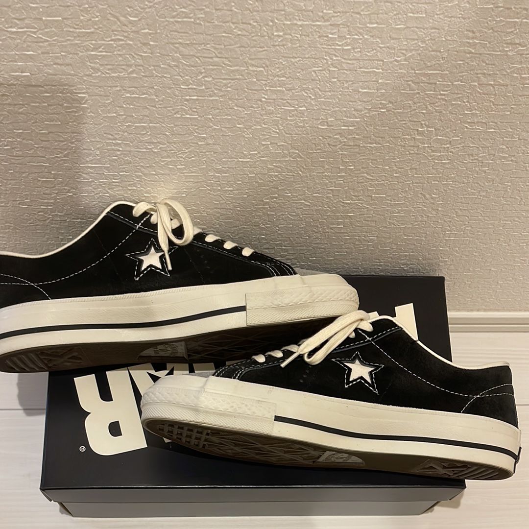 SOMA × Converse One Star J VTG Suede TimeLine "Black/Grey"