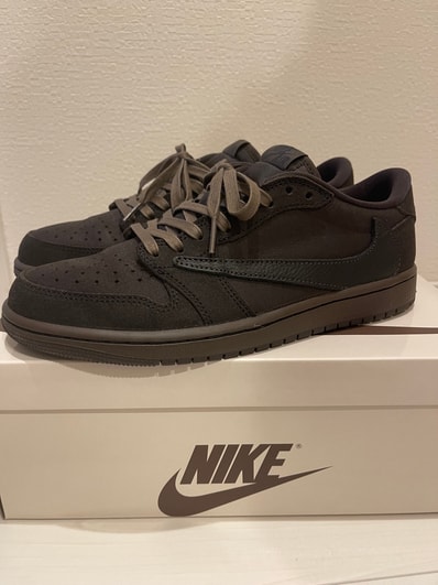 Travis Scott × Nike Air Jordan 1 Low OG SP "Velvet Brown and Dark Mocha"